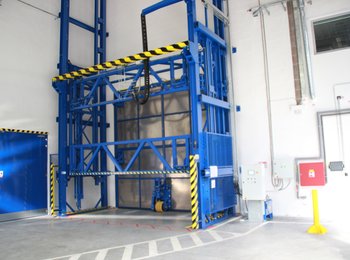 10 tunové vrata dozvukové testovací komory